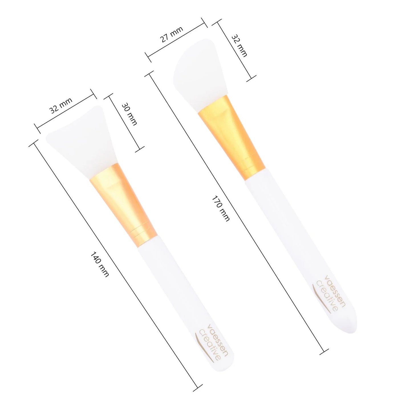 Silicone brushes | 2 pieces | Tools