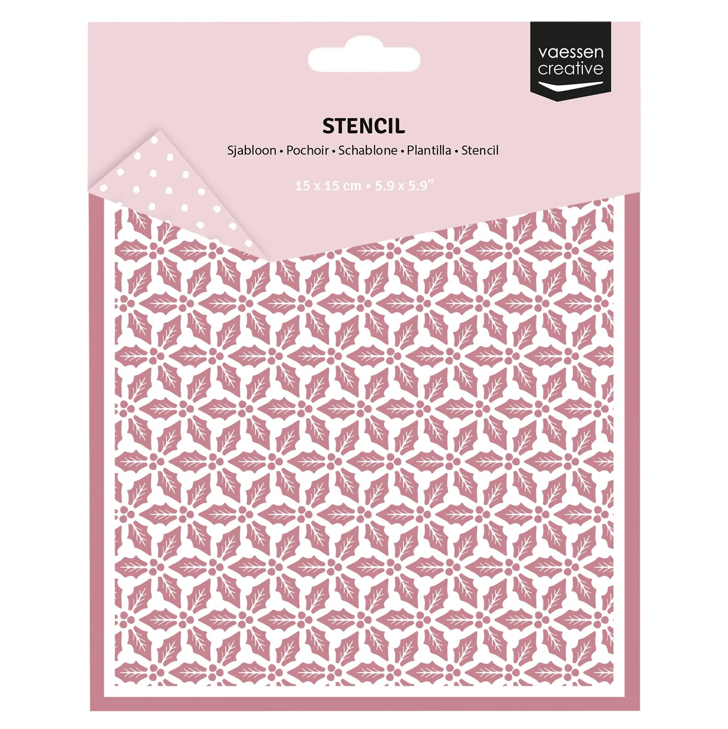 Vaessen Creative • Stencil Holly Leaves