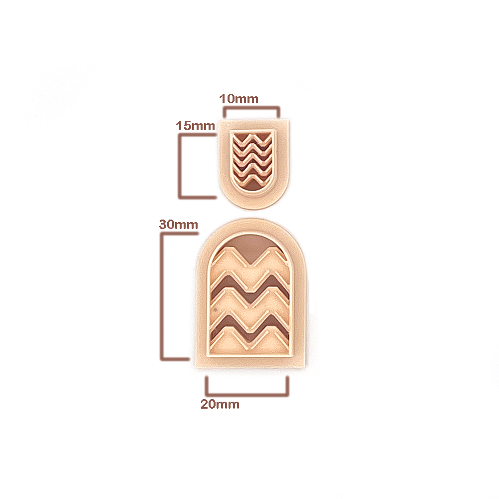 Bohemian Arch | Polymer clay cutter