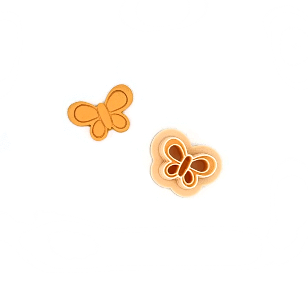 Butterfly D | Polymer clay cutter