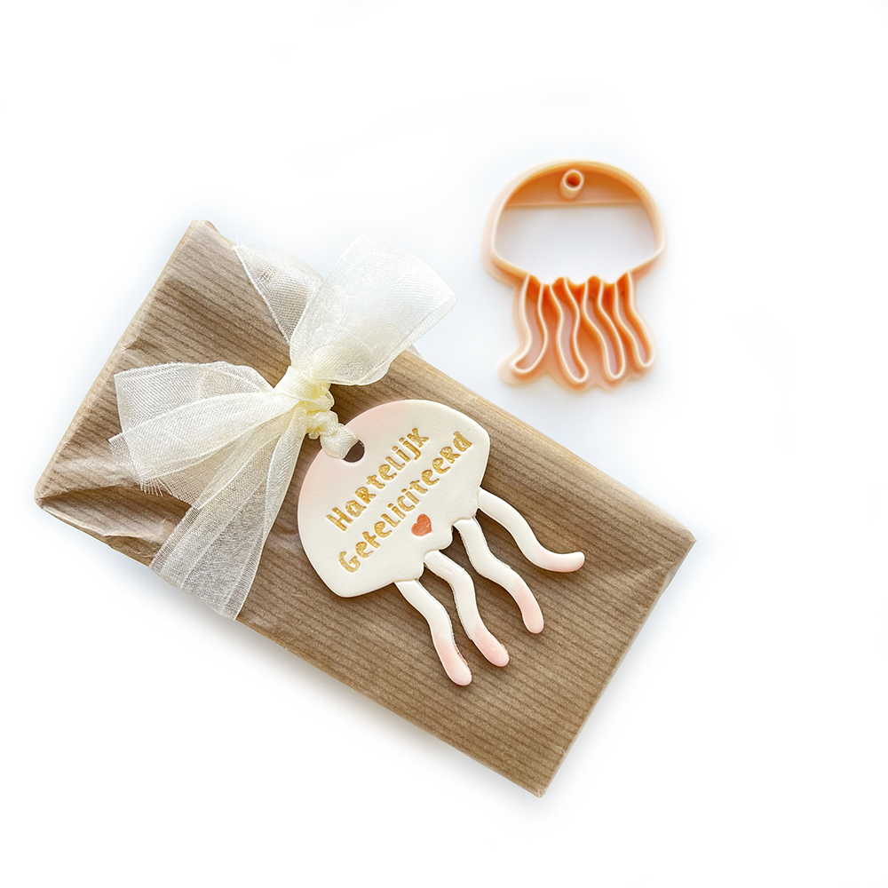 Polymer Clay Cutter Whale Tag/Label | 50