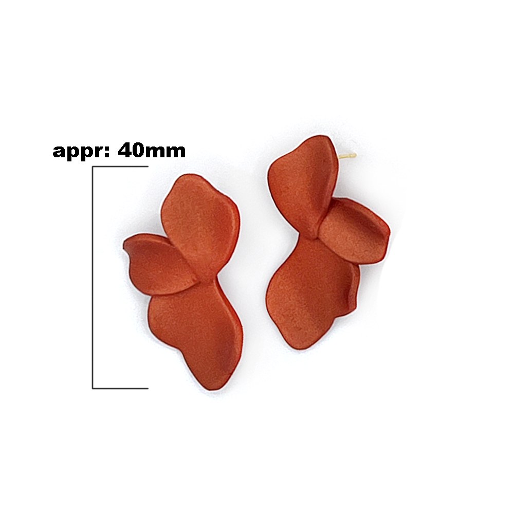 Organic Leaf Flower (6 cutters) | Polymer clay cutter