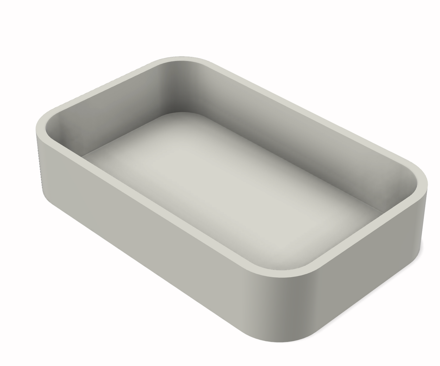 STL file Powder Box with separate tray (for 3D printing only)