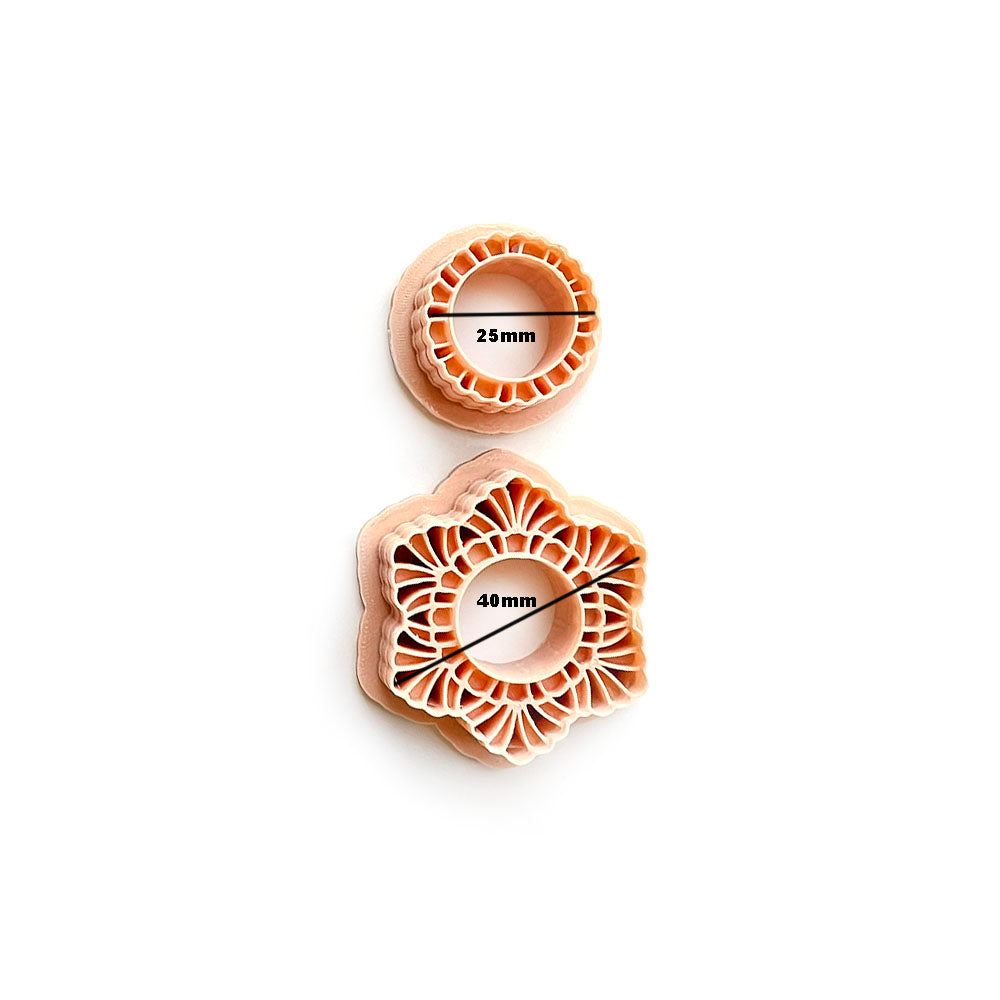Peach Blossom | Polymer Clay Cutter