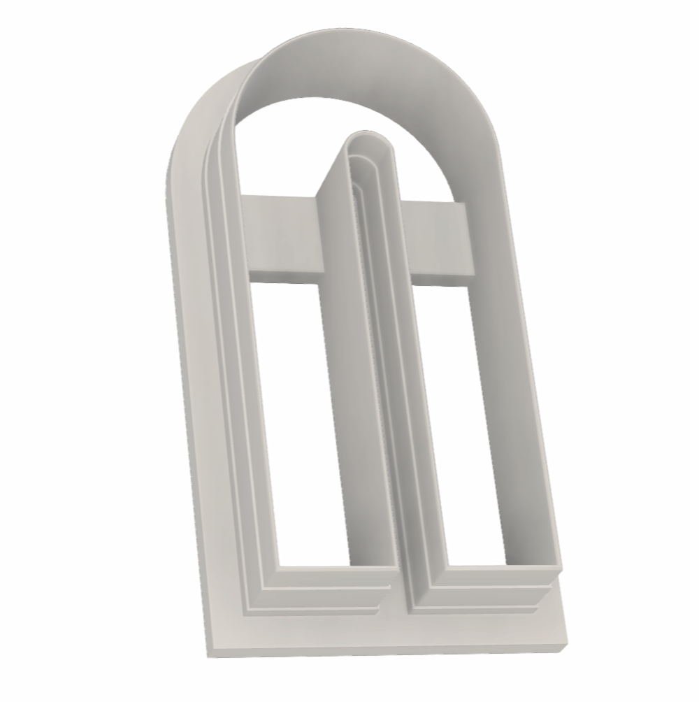 STL file U shape Long (for 3D printing only)