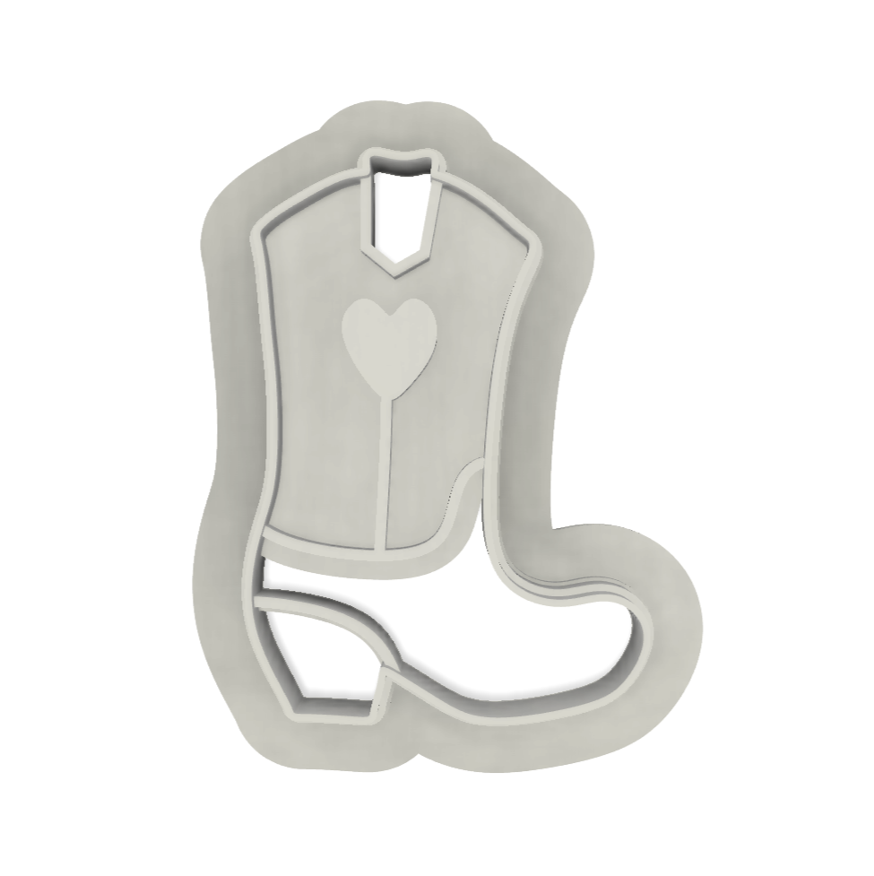 STL file Cowboy Boot (for 3D printing only)