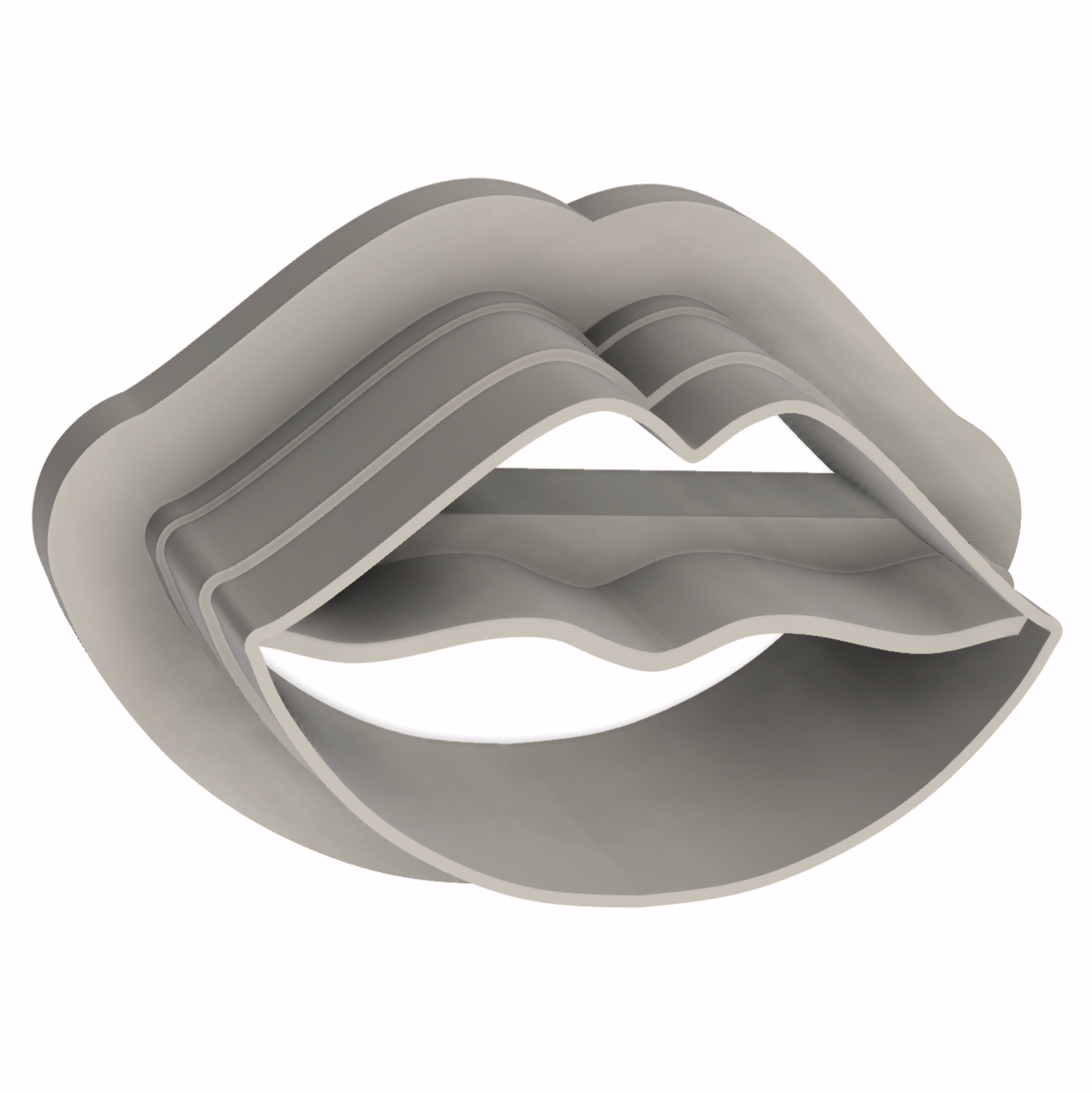 STL file Lips | 3 sizes | (for 3D printing only)