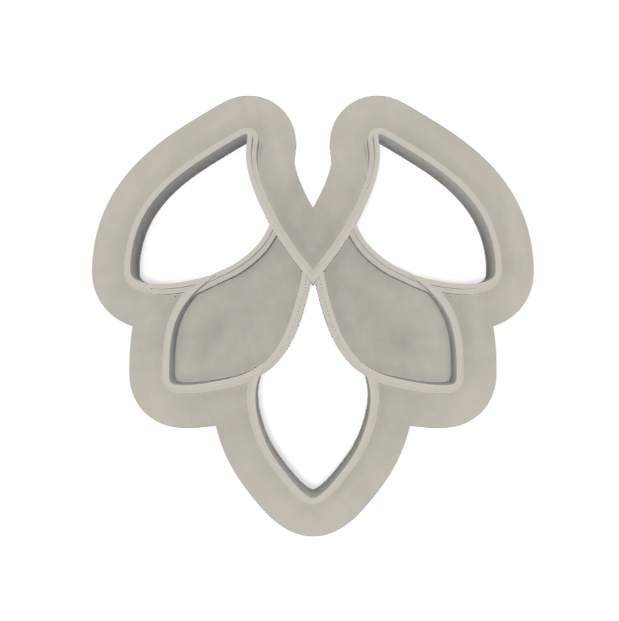 STL file Five Leaf Dangle (for 3D printing only)