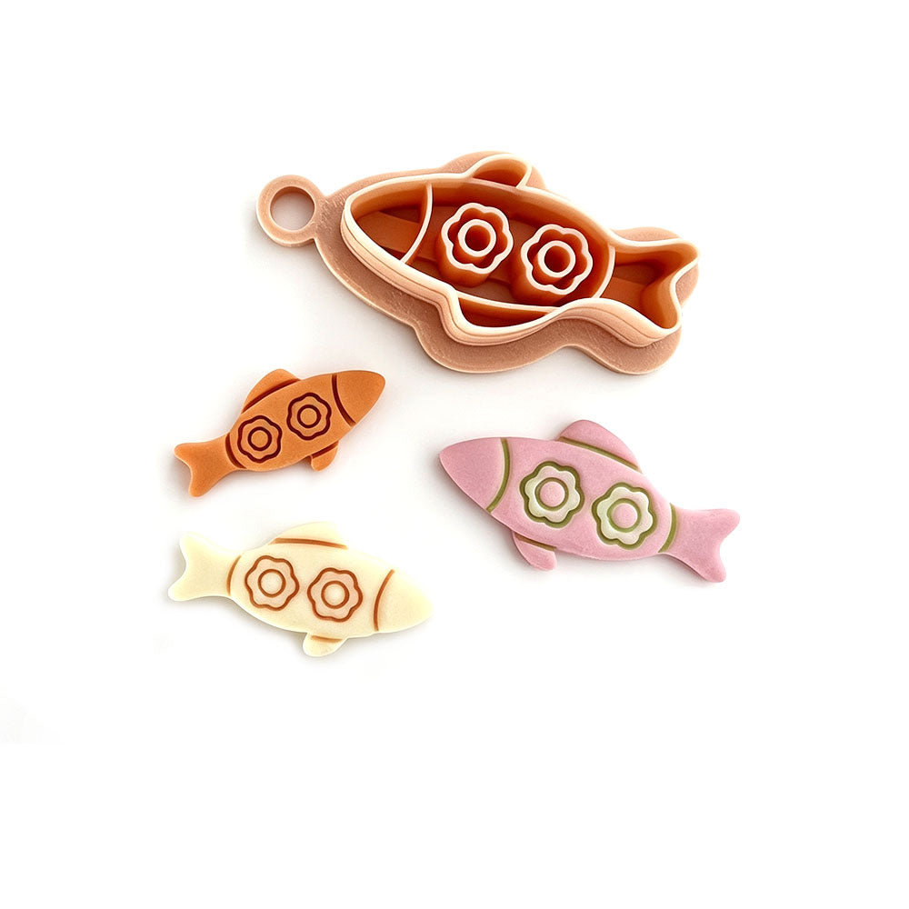 Peach Blossom | Polymer Clay Cutter