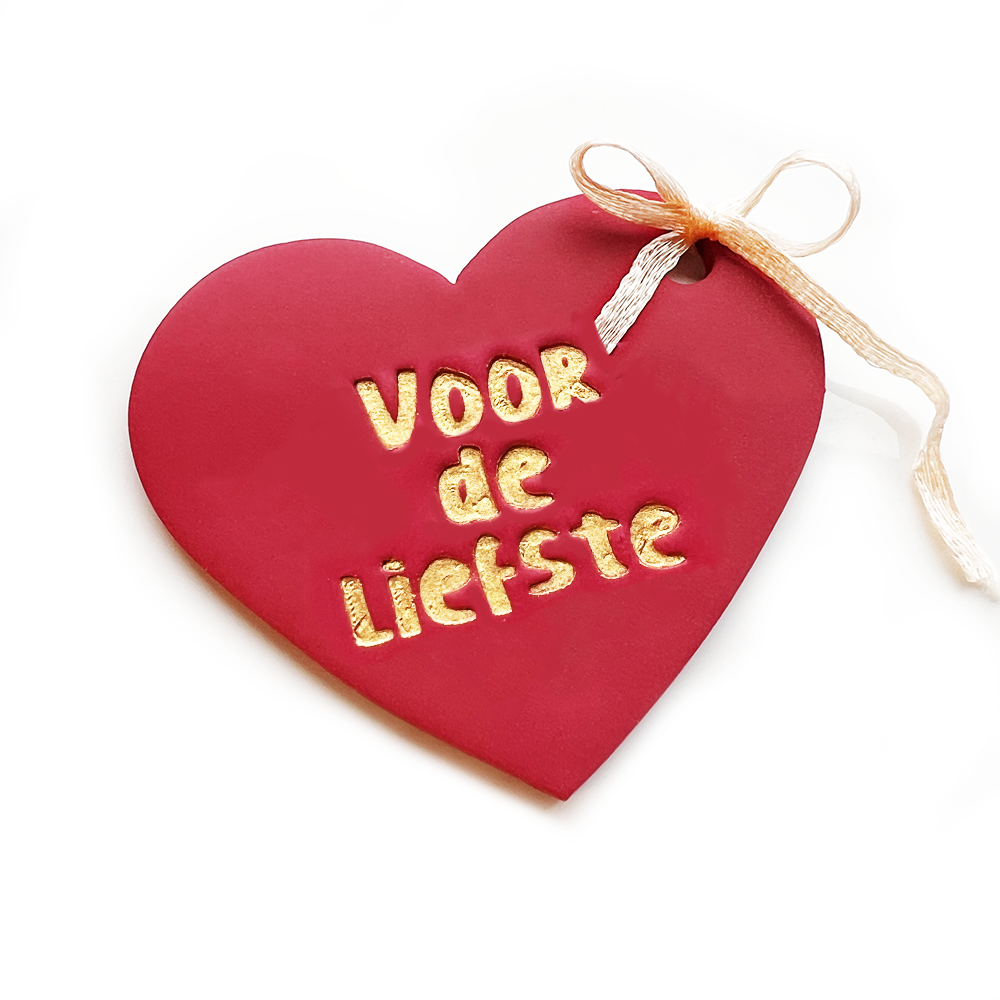 Valentine's Day Pendant Stamp For the Sweetest | Polymer Clay Cutters | Polymer Clay Cutters