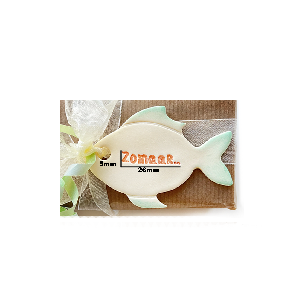 Polymer Clay Stamps Various Tag/Label | 50