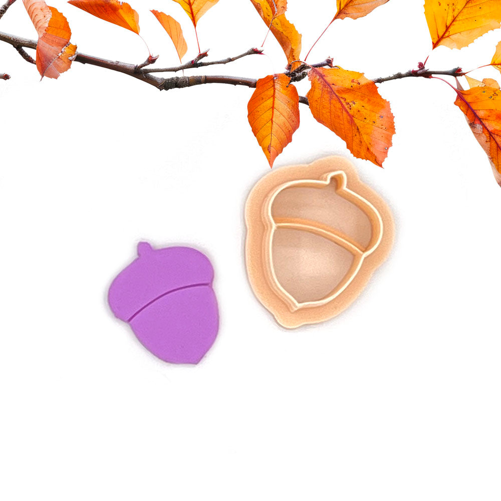 Acorn | Acorn | Polymer Clay Cutter | Polymer Clay Cutter