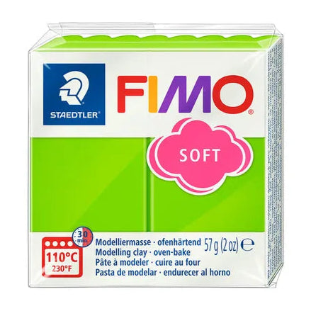 Fimo clay soft apple green 8020-50