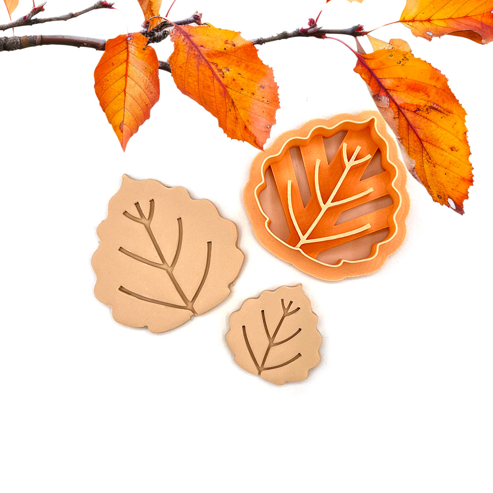 Autumn Leaf | Autumn Leaf | Polymer clay cutters | Polymer clay cutters