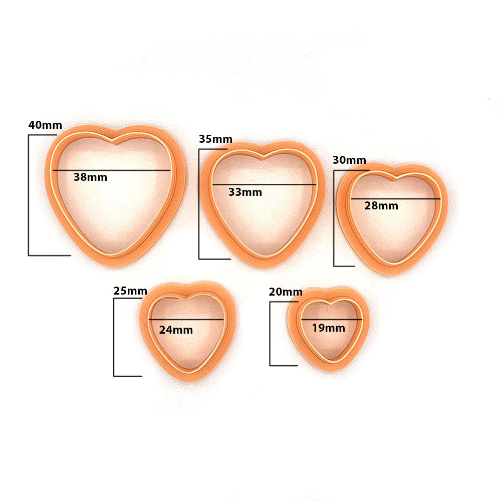 Balloon Heart | Polymer Clay Cutter | Polymer clay cutter 