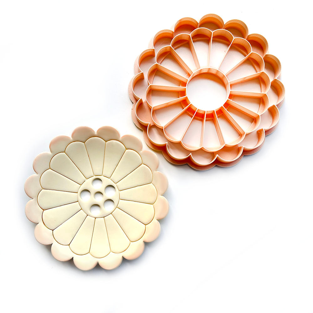 Peach Blossom | Polymer Clay Cutter