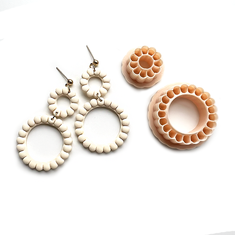 Set Bloom Burst Open | Polymer Clay Cutter