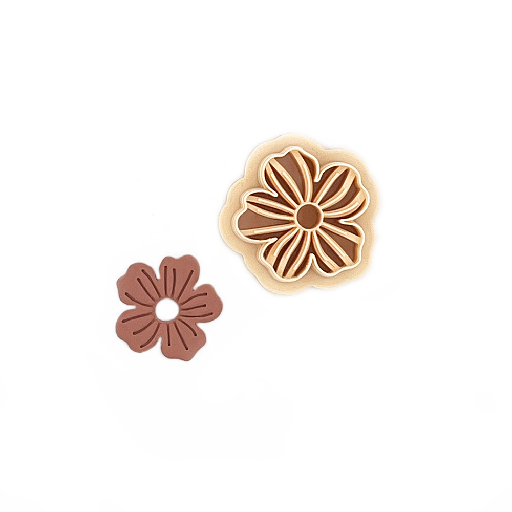 Blooming Flower | Polymer clay cutter