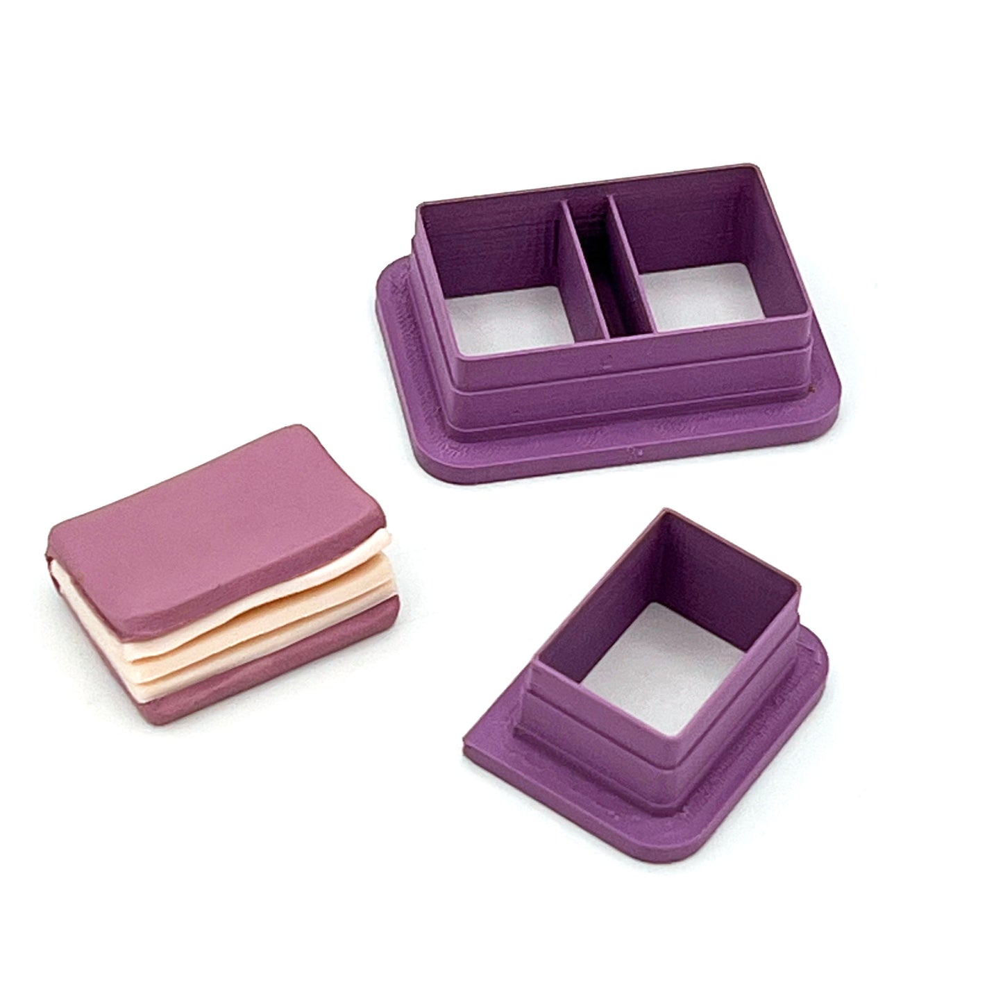 Book Builder (2 cutters) | Polymer Clay Cutter | Polymer clay cutter