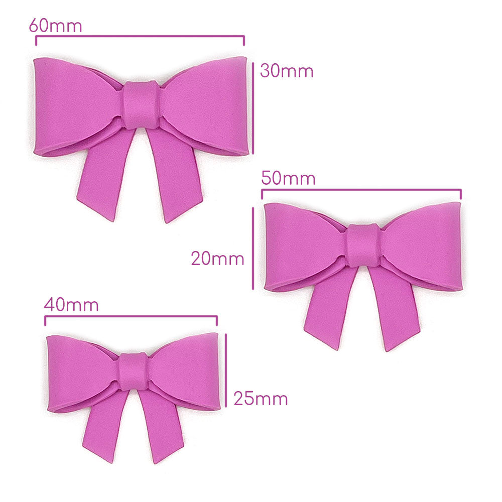 Barrette (hairclip) Bow | Polymer Clay Cutter | Polymer clay cutter