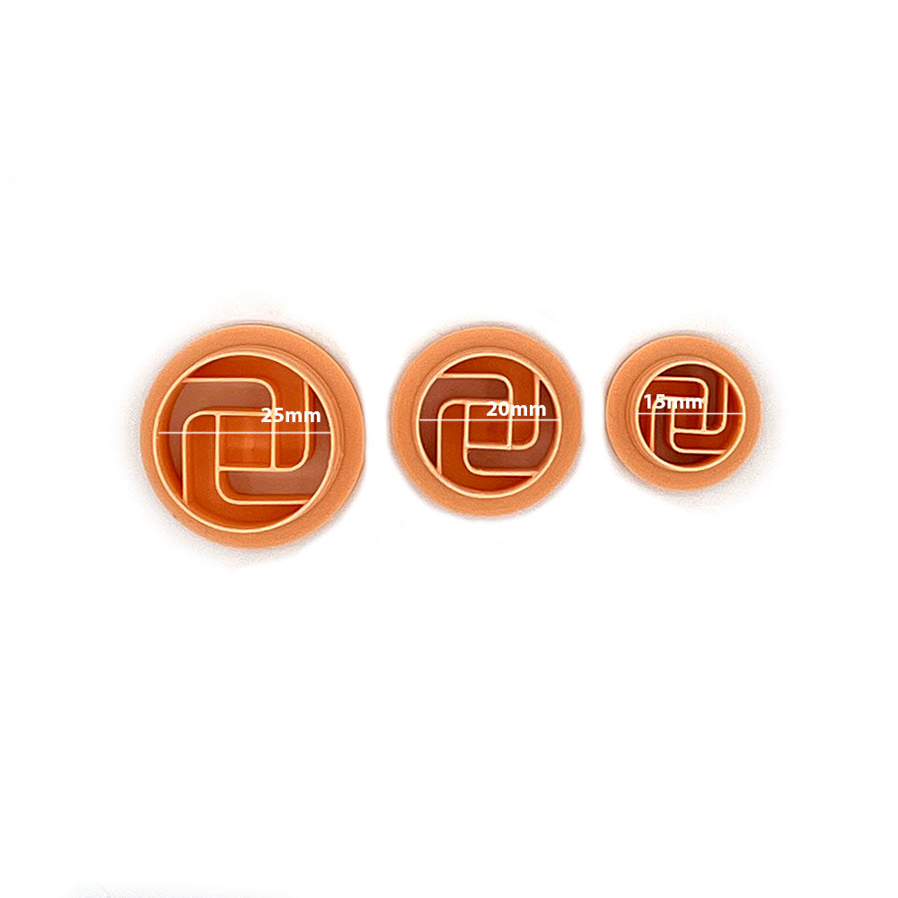 Button open | Button | Polymer Clay Cutter | Polymer clay cutter