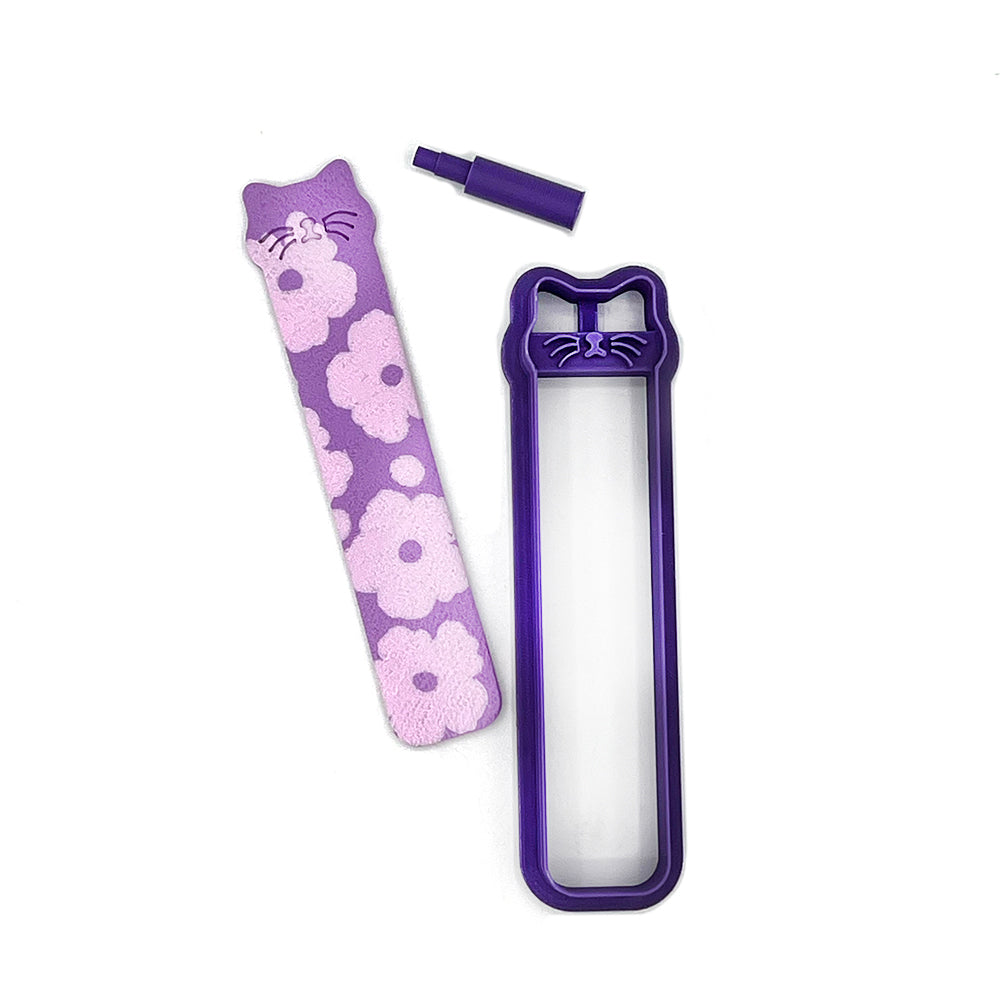 Bookmark Cat with free hole punch (2cmx10cm) | Polymer Clay Cutter | Polymer clay cutter