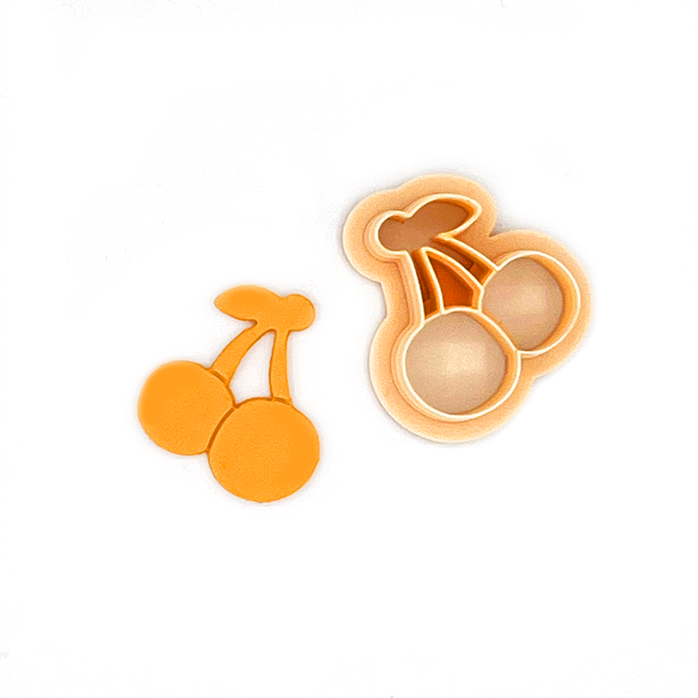 Cherries | Polymer Clay Cutter | Polymer clay cutter