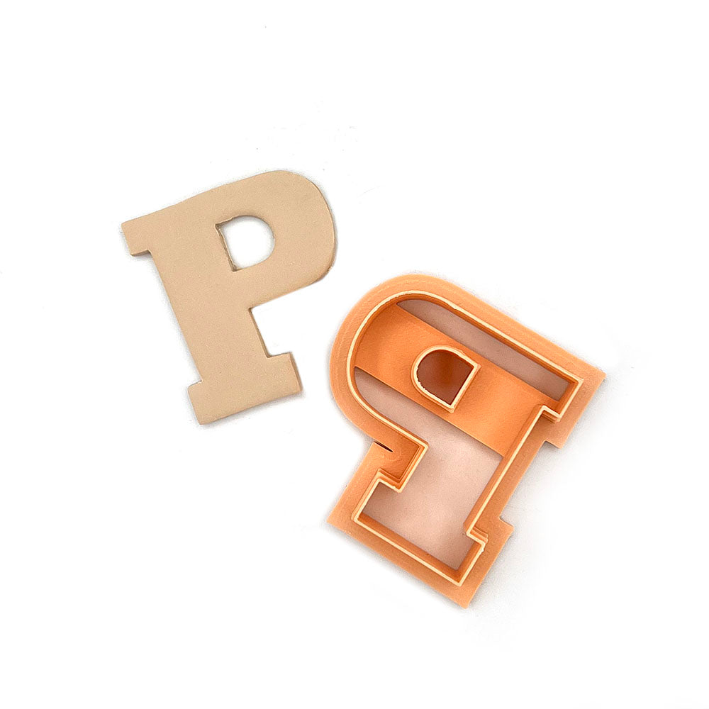 Chocolate Letter P