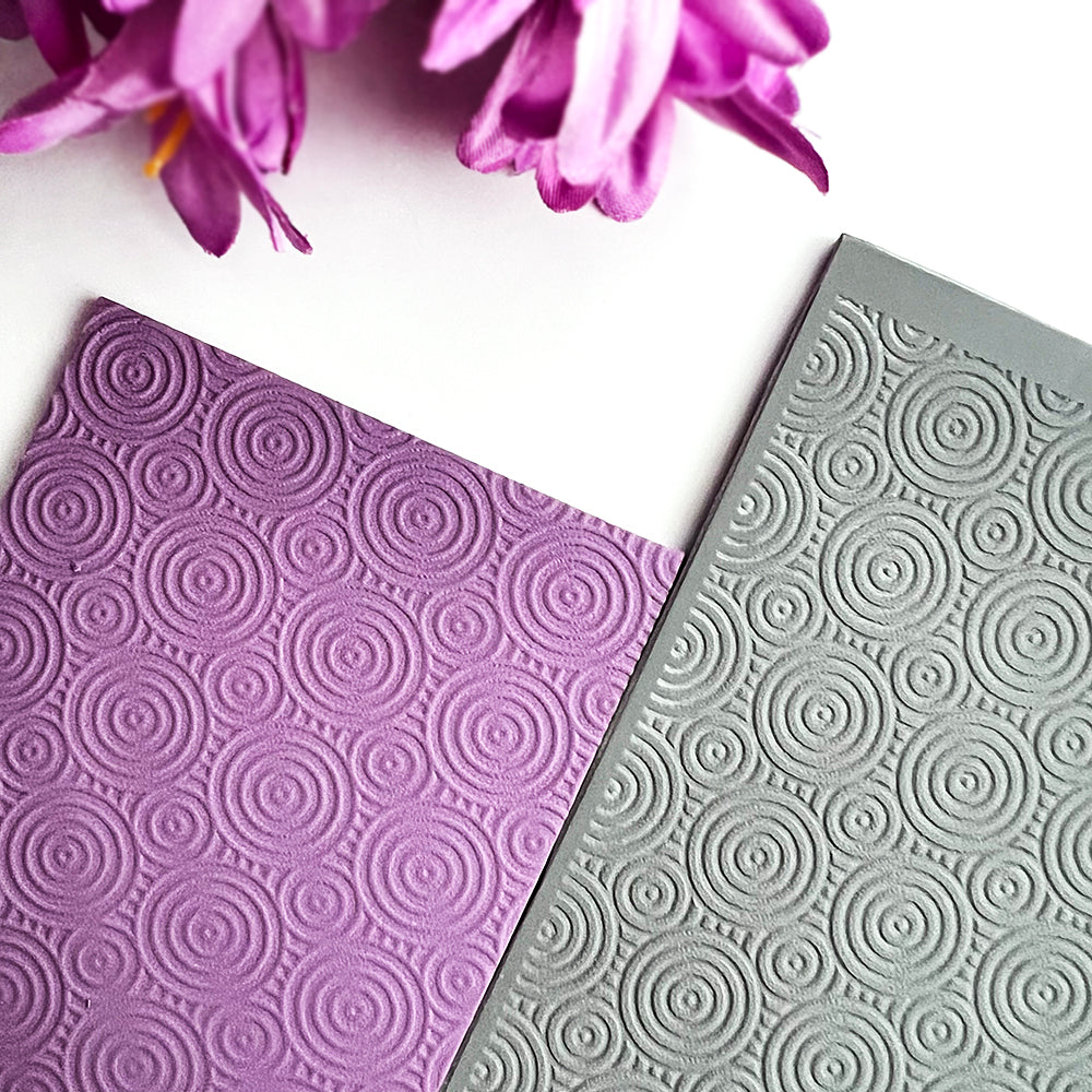 Clay Texture Mat Circles