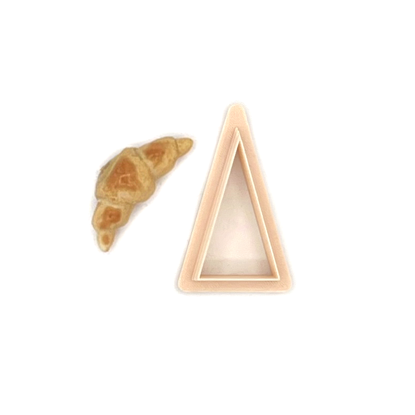 Roll a Croissant | Polymer clay cutter