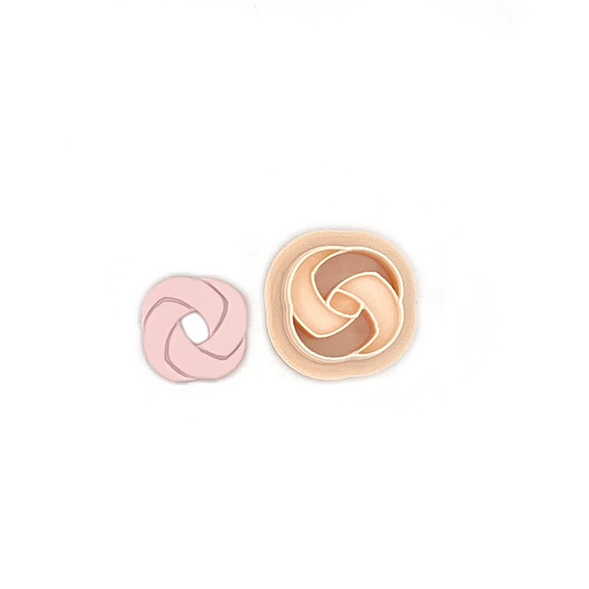 Elegant Knot | Elegant Knot | Polymer Clay Cutter | Polymer clay cutter