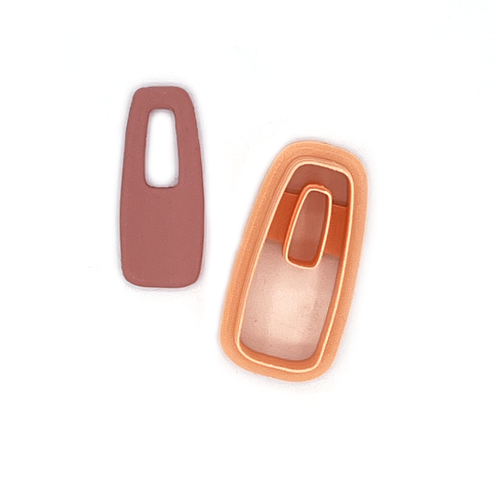 Elegant Trapezium | Polymer Clay Cutter | Polymer clay cutter