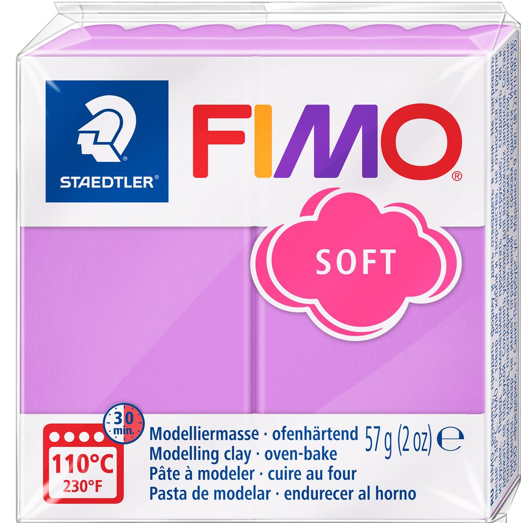 Fimo clay soft lavender 8020-62