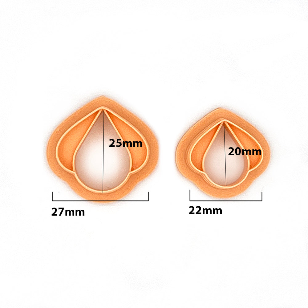 Floral Button Hanger set (2cutters)