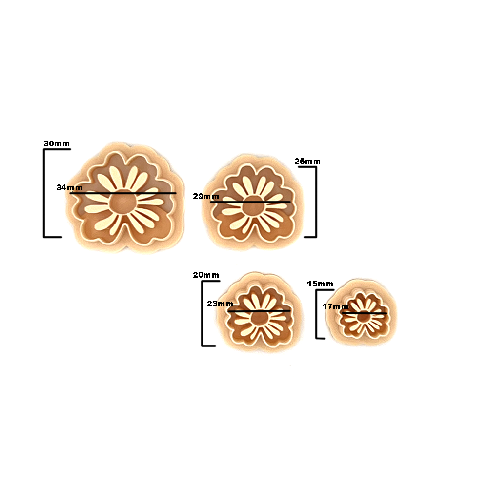 Folklore Flower | Polymer Clay Cutter