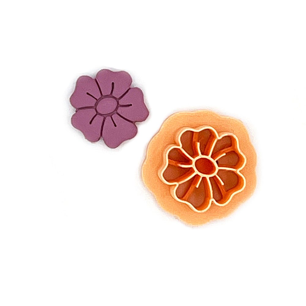 Honey Flower | Polymer Clay Cutter | Polymer clay cutter 