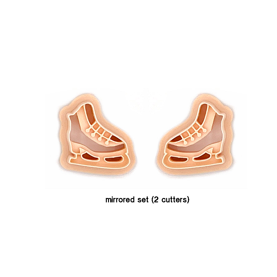 Ice Skate with Bow | Ice Skate with Bow | Polymer Clay Cutter | Polymer Clay Cutter