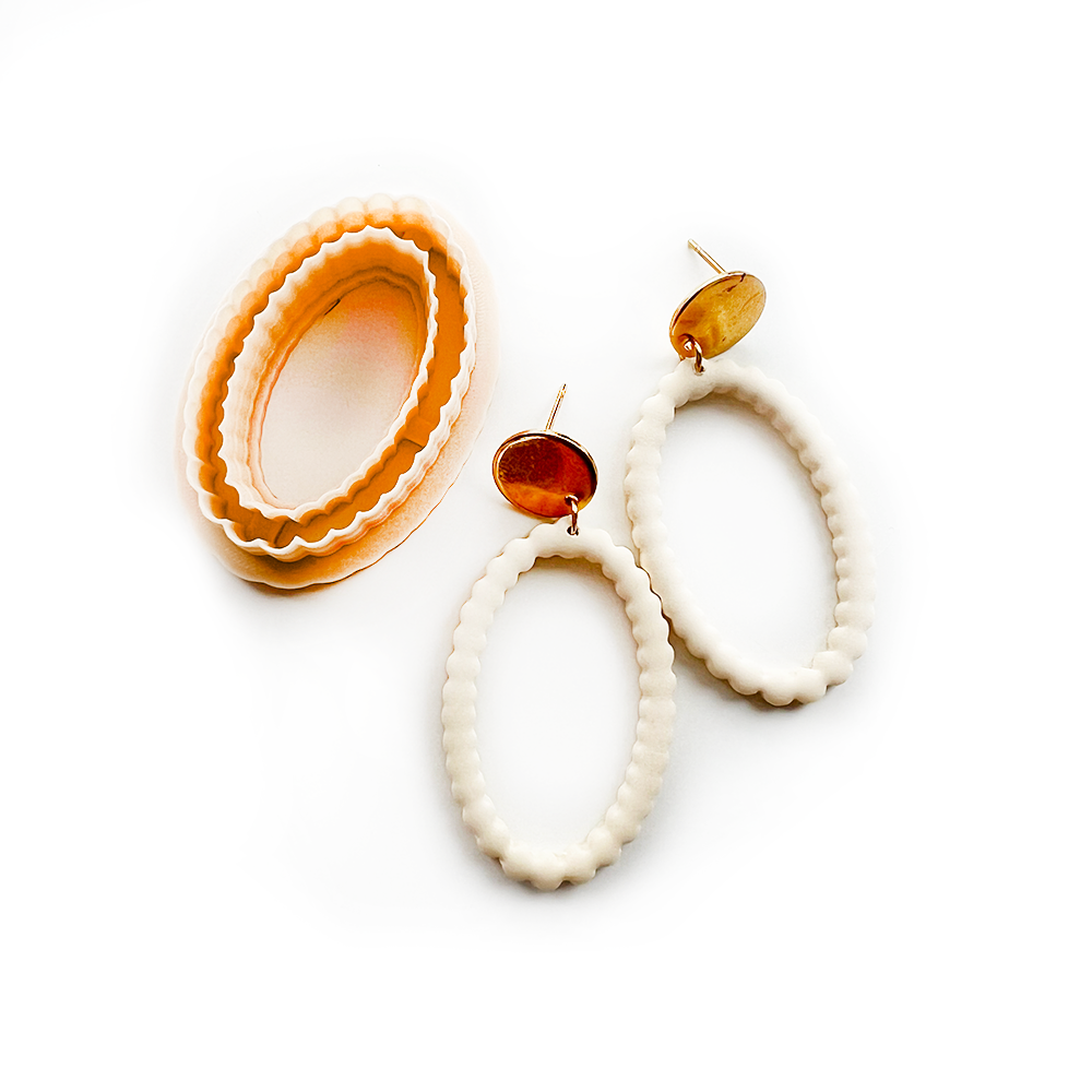 Bead Oval | Polymer Clay Cutters