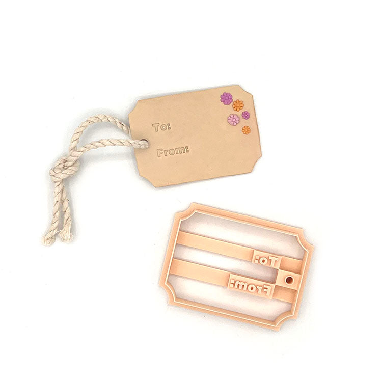 Gift Label | Polymer clay cutter
