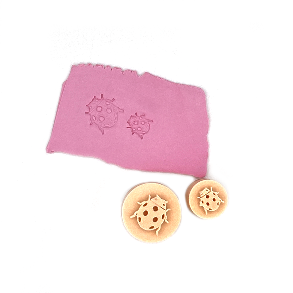 Ladybug | Polymer clay stamp
