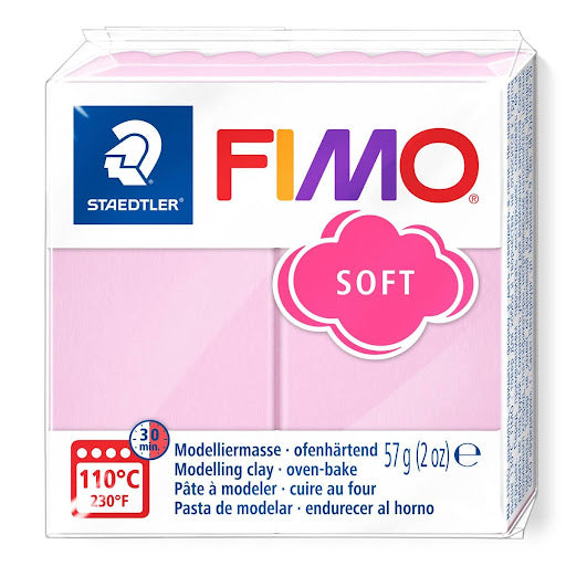 Fimo clay soft light pink 8020-205