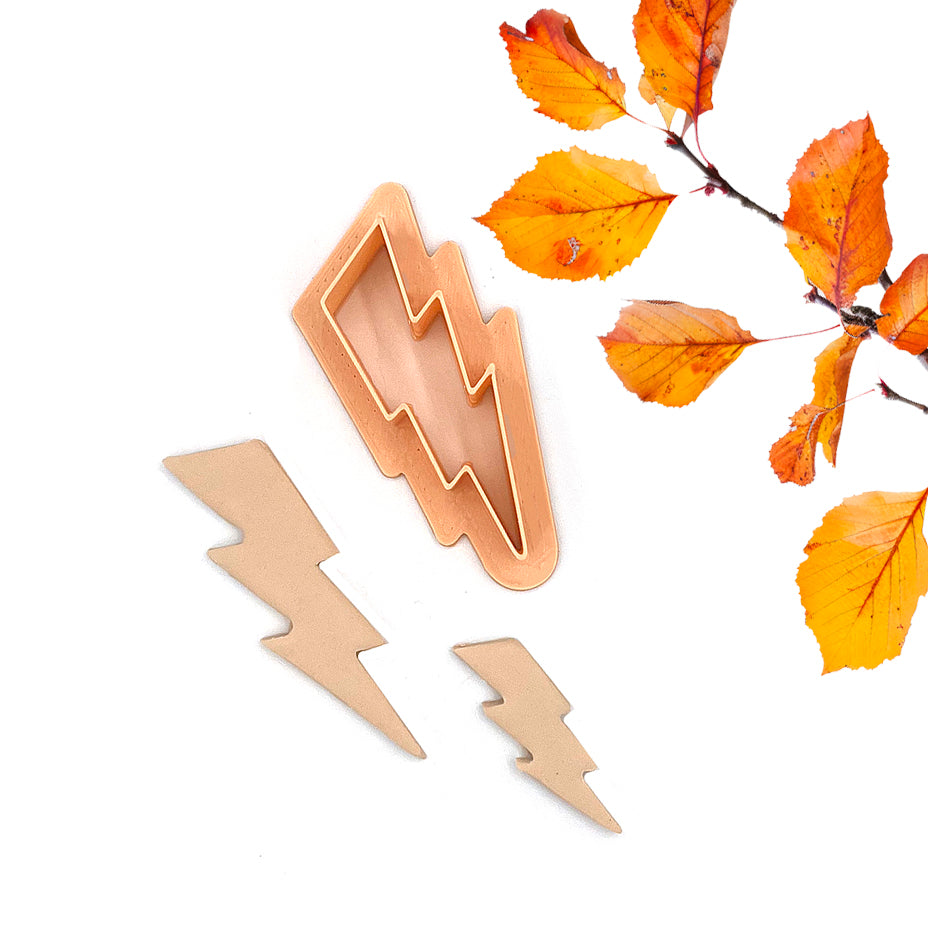 Lightening Bolt | Lightning Bolt | Polymer Clay Cutters | Polymer Clay Cutters