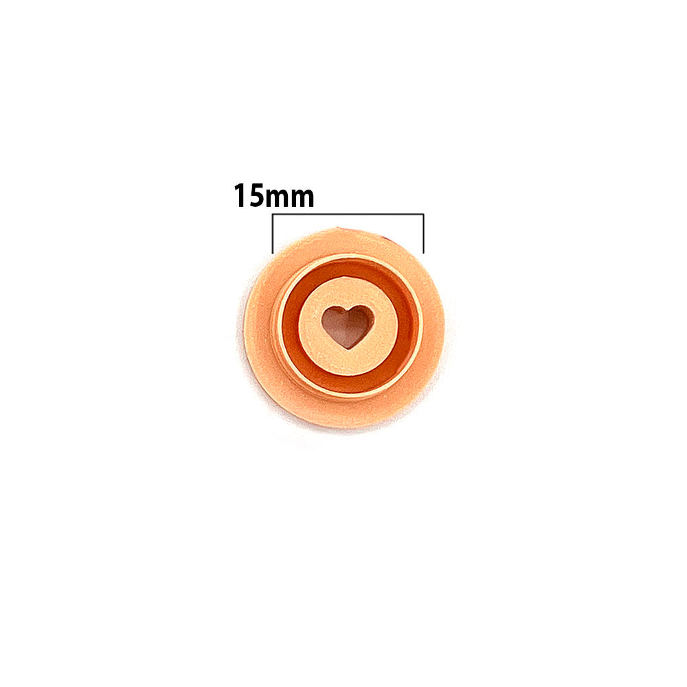 Little Lips or Heart emboss 
