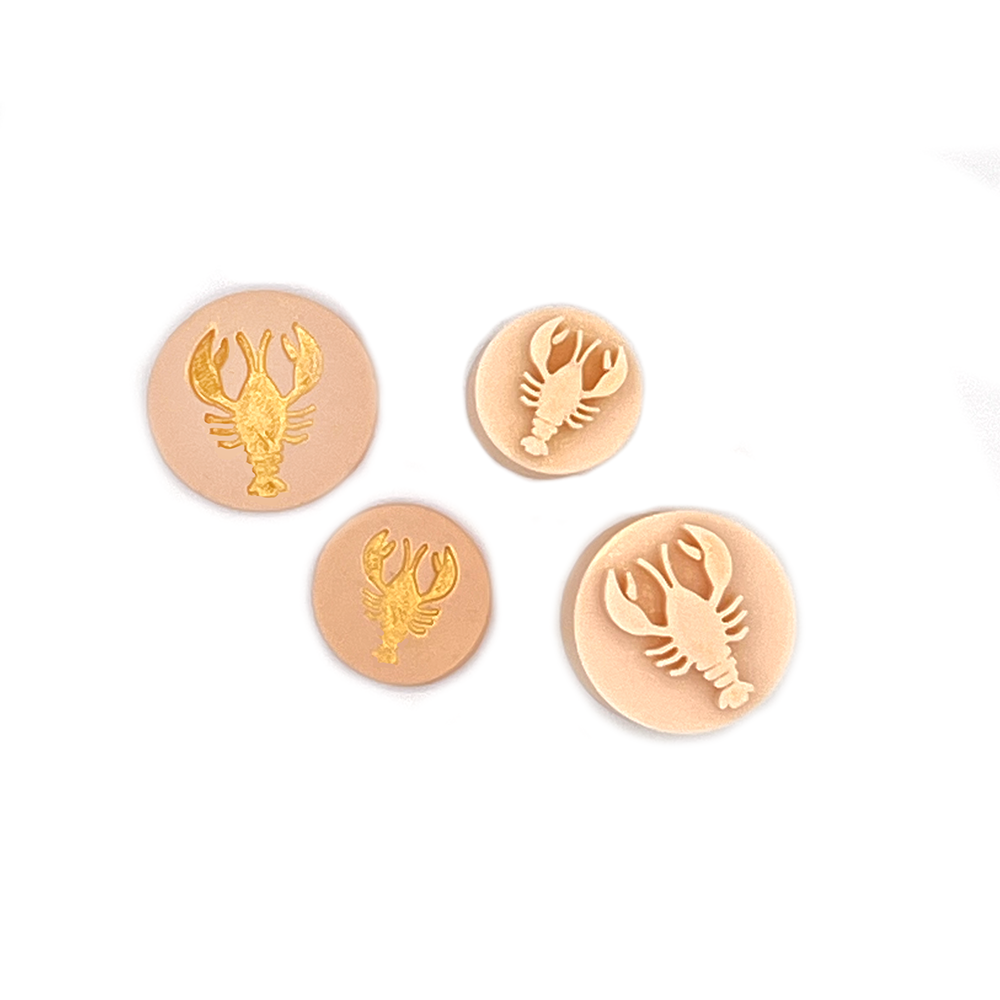 Lobster stamp | Polymer clay stamp