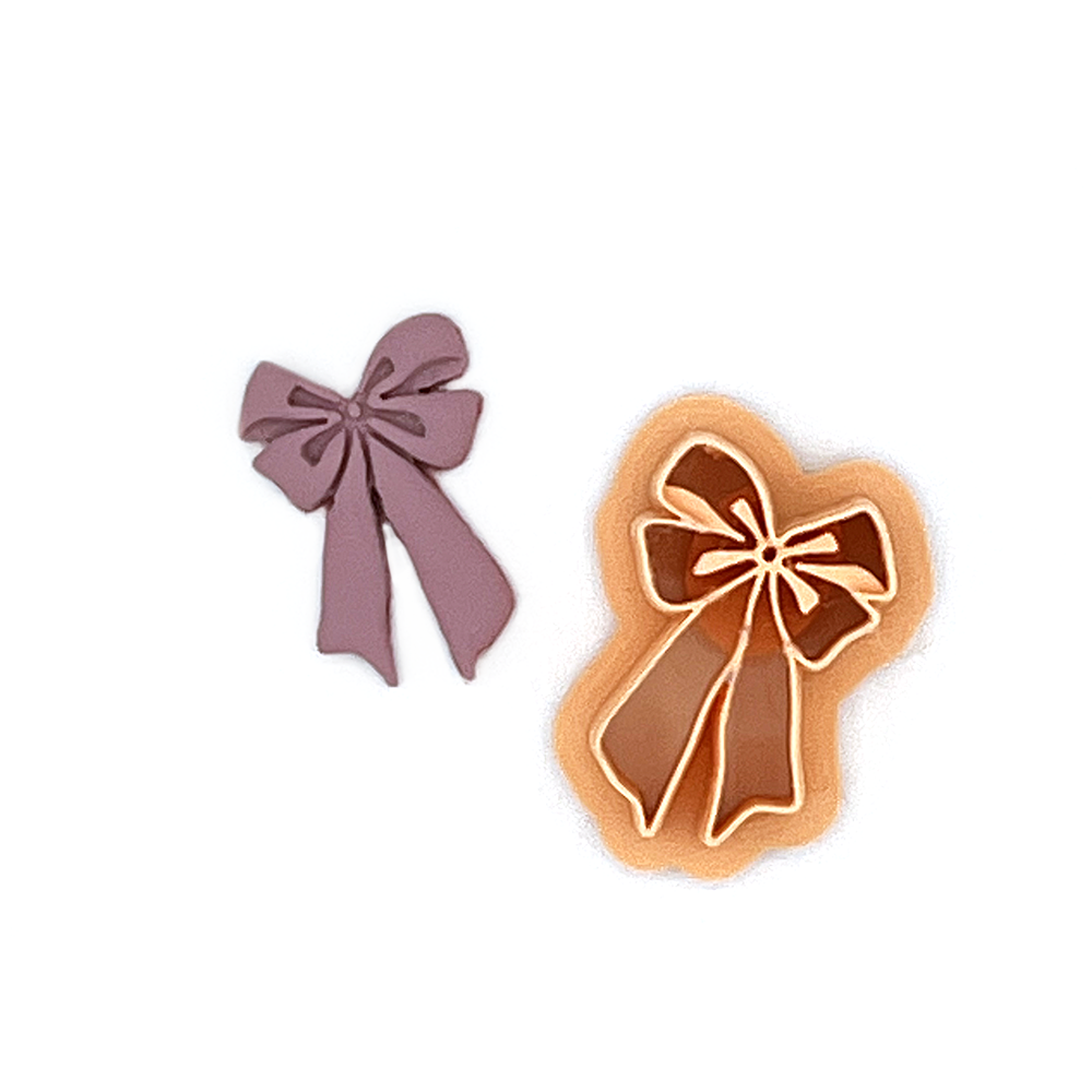 Bow long | Polymer Clay Cutter | Polymer clay cutter