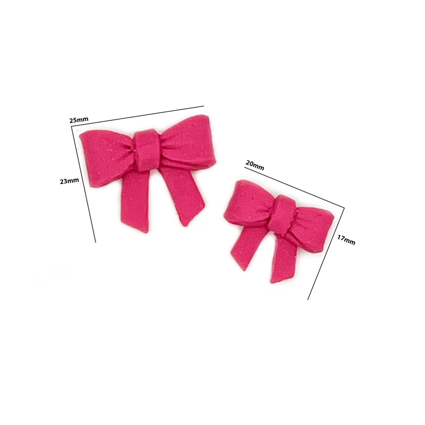 Make a Bow Cutter set (3 cutters) | Polymer Clay Cutter | Polymer clay cutter