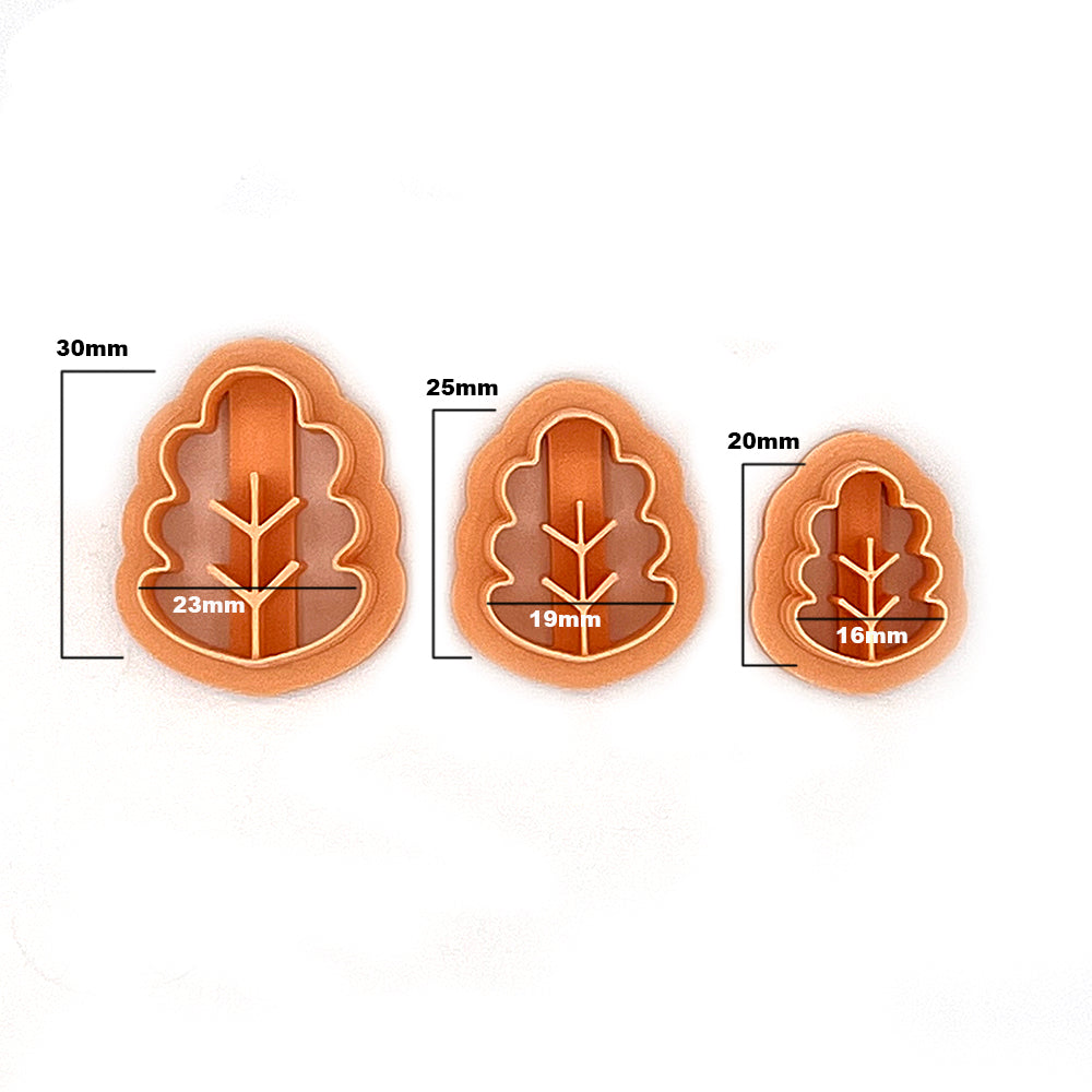 Oak Leaf | Polymer Clay Cutter | Polymer clay cutter