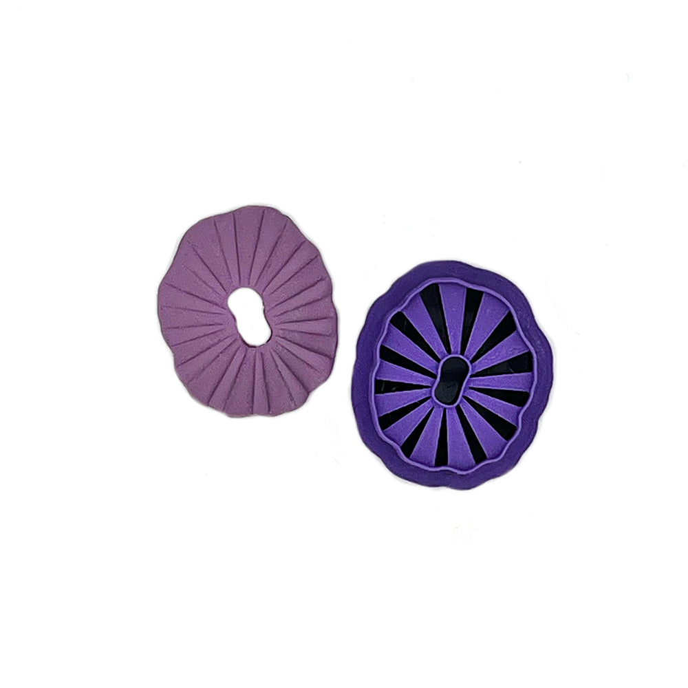 Organic Sun Rays | Polymer Clay Cutter | Polymer clay cutter