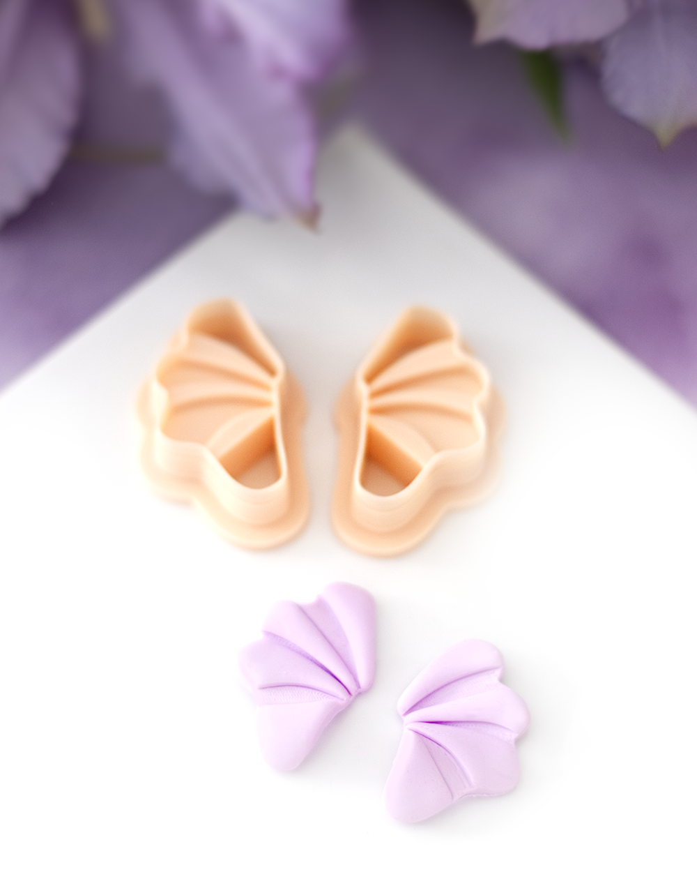 Organic Wing | Polymer clay cutter