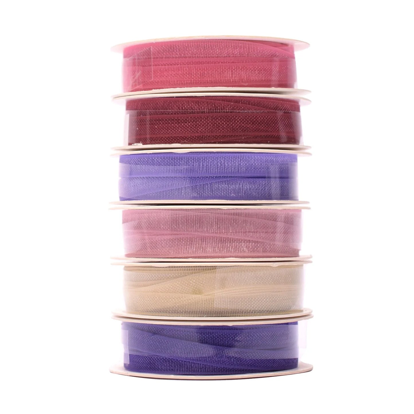 Organza Ribbon 6 Colors 3mmx2m Baby Pink 